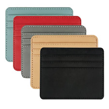 Slim leather card for sale  North Hollywood