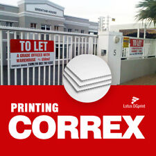 Correx signs printed for sale  HUDDERSFIELD