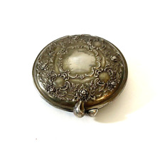 Vintage silver compact for sale  Shipping to Ireland