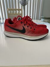 Size 10 - Nike Air Zoom Pegasus 34 Speed Red Running Trainers for sale  Shipping to South Africa