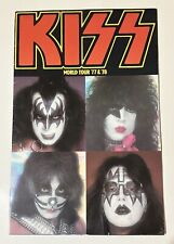 Kiss tour book for sale  Wichita