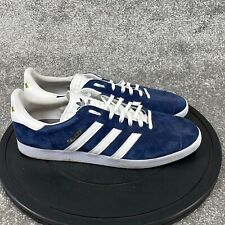 Zapatos Adidas Para Hombre Talla 13 Originales Gazelle La Galaxy Zapatillas Azul Gamuza, usado segunda mano  Embacar hacia Argentina