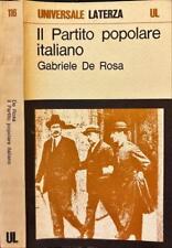 Partito popolare italiano usato  Italia