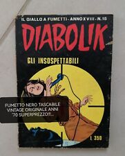 diabolik 1979 usato  Italia