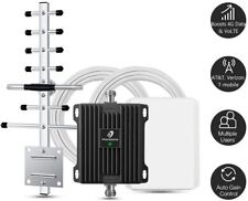 Kit repetidor amplificador de sinal de celular residencial banda 3G 4G LTE 700MHz 12/17 para AT&T comprar usado  Enviando para Brazil