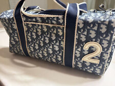 Christian Dior D Trotter padrão mini bolsa Boston azul marinho 13,1 polegadas 2 speedy  comprar usado  Enviando para Brazil