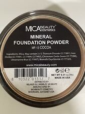 MicaBeauty Makeup Mineral Foundation Powder #MF-13 Cocoa, used for sale  Shipping to South Africa