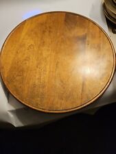 Lazy Susan Round Wood Lazy Susan 16” Refinished Working Perfectly, used for sale  Shipping to South Africa