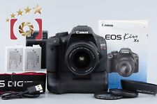 Lente Canon EOS Kiss X4 / Rebel T2i / 550D 18,0 MP DSLR 18-55 "Count 2.328" segunda mano  Embacar hacia Argentina
