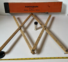Vintage wooden pantograph for sale  Janesville