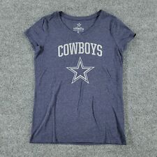 Camisa Dallas Cowboys Niña XL Azul NFL Gráfico Logo Cuello en V Manga Corta Elastizada segunda mano  Embacar hacia Argentina