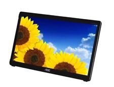 AOC e1649Fwu USB Powered Black Widescreen LCD Monitor, used for sale  Shipping to South Africa