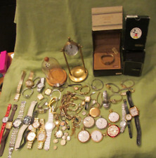 ENORME LOTE DE 2948 g de relojes antiguos rellenos de oro laminados relojes de bolsillo Bulova segunda mano  Embacar hacia Argentina