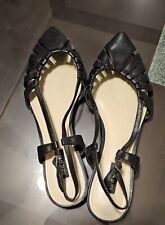 Nine West Black SLINGBACK Pointed Toe Flats 11M For Women. Gently Used for sale  Shipping to South Africa