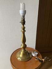 Brass Gold Table Lamp Base Stand Vintage Candlestick Quality Brassware for sale  Shipping to South Africa