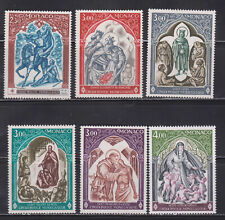 6 selos perfeitos de Mônaco - Cruz Vermelha 1968 - 1972, 1976 comprar usado  Enviando para Brazil