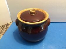 Hull Oven Proof Brown Bean Pot U.S.A., used for sale  Shipping to South Africa