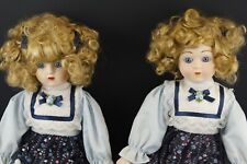 Bambola porcellana gemelli usato  Roma