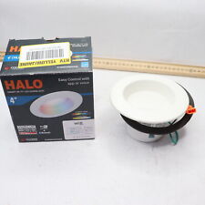 Used, Halo WiFi Retrofit LED Downlight White 600lm 2200K-6500K 4" RL4069WZRGBWWHR for sale  Shipping to South Africa