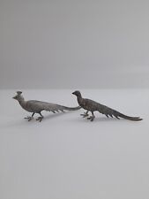 Pewter metal pheasant for sale  RADSTOCK