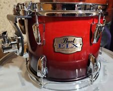 PEARL 2000S ELX EXPORT 10" TOM DRUM RED FADE LACQUER TAIWAN I.S.S MOUNT EXCLNT for sale  Shipping to South Africa