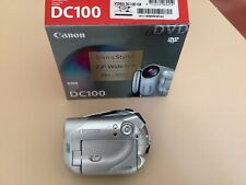Canon dc100 dvd for sale  PETERBOROUGH