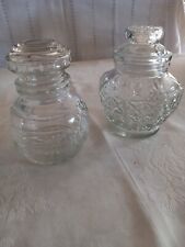 Two decorative glass for sale  TIVERTON