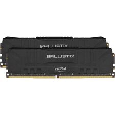 Memória RAM DDR4 Crucial Ballistix 3600MHz 64GB 32GBx2 BL2K64G36C16U4B preta, usado comprar usado  Enviando para Brazil