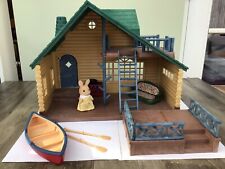 Sylvanian Families Log Cabin Bundle for sale  Shipping to South Africa