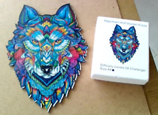 Magnificent wolf wooden for sale  WEST BROMWICH