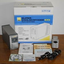Nikon Super Coolscan 5000 ED Dedicated Film Scanner 4000 dpi LS in BOX LATE mdl for sale  Shipping to Canada