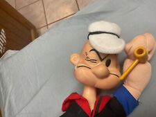 Usado, Muñeca de peluche vintage Popeye Play by Play cabeza de plástico 15" TM Hearst Corporation segunda mano  Embacar hacia Argentina