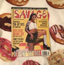 Tattoo savage magazine for sale  Mercersburg