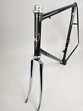 Zestaw ram roweru szosowego Kotter's Racing Team Cromovelato czarny 63 cm Columbus SL, używany na sprzedaż  Wysyłka do Poland