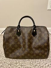 Bolsa de ombro Louis Vuitton Speedy 30 lona marrom comprar usado  Enviando para Brazil