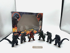 1999 Bandai Godzilla History 3 3/4" conjunto de bonecos 1954 1962 1964 1984 1995 2000 brinquedo comprar usado  Enviando para Brazil
