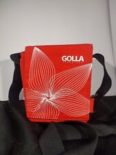 Estuche para cámara estilo de vida Golla rojo floral acolchado correa ajustable SLR excelente condición segunda mano  Embacar hacia Argentina