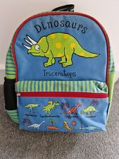 Children dinosaur backpack for sale  BRAINTREE