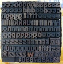 Caratteri legno alfabeto usato  Reggio Emilia