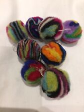 Multicoloured felted wool for sale  SEVENOAKS