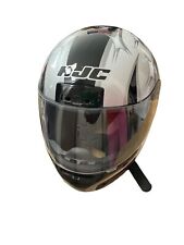 HJC CL-12 Full Face White Black Motorcycle Helmet Snell M95 DOT Size Medium  (M) for sale  Shipping to South Africa