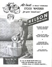 Nelson automatic water for sale  Bel Air