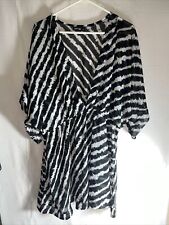 Apt 9 Woman’s Sheer Shirt Bathing Suit Cover up 3/4 Sleeves Lightweight Size XL for sale  Shipping to South Africa