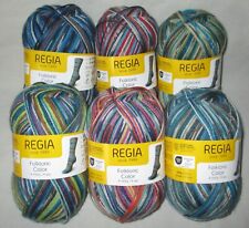 (61€/kg) 100 gr REGIA FOLKLORIC COLOR lana para calcetines 4x/4 hilos patrones segunda mano  Embacar hacia Argentina
