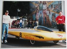 Cal State LA Solar Car Color Phototgraph SOLAR EAGLE III Vtg Electric Vehical for sale  Shipping to South Africa