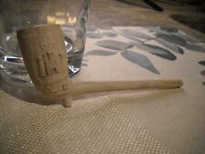ESTATE 5-INCH CASTLE CLAY PIPE (ENGLISH ?) . SEE ALL PICTURES FOR DIMS & COND. for sale  Shipping to South Africa