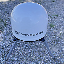 Antena de satélite portátil Winegard Dish Playmaker HD com suporte ajustável/funciona comprar usado  Enviando para Brazil