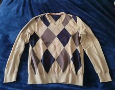 Suéter masculino Tommy Hilfiger tamanho GG manga longa gola V pulôver de algodão  comprar usado  Enviando para Brazil
