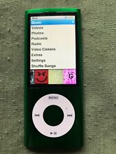 iPod nano 5ª geração 8GB. verde. Bateria nova. 76 músicas., usado comprar usado  Enviando para Brazil
