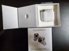 Used, Bowers & Wilkins PI7 in-Ear Wireless Headphones Noise Cancelling White for sale  Shipping to South Africa
